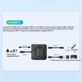 C-HD019 Switch bidirezionale USB-C - 8K/10 Gbps/100W - Nero