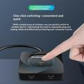 C-HD019 Switch bidirezionale USB-C - 8K/10 Gbps/100W - Nero