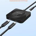C-HD019 Switch bidirezionale USB-C - 8K/10 Gbps/100W - Nero