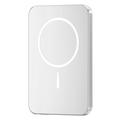 C10 Banca di alimentazione senza fili magnetica portatile da 15W 5000mAh - Argento