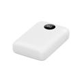 Power bank C1020 con ricarica rapida da 10000mAh - Bianco