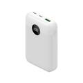 Power bank C1020 con ricarica rapida da 10000mAh - Bianco