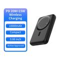 C1030 Powerbank magnetico da 10000mAh con ricarica rapida USB-C da 20W - Nero