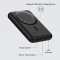 C1030 Powerbank magnetico da 10000mAh con ricarica rapida USB-C da 20W - Nero