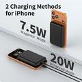 C1030 Powerbank magnetico da 10000mAh con ricarica rapida USB-C da 20W - Nero