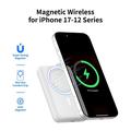 C1030 Power bank magnetico da 10000mAh con ricarica rapida USB-C da 20W - Bianco