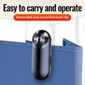 Mini videocamera C20 1080p con clip posteriore, registratore vocale, scheda da 128GB - Nero