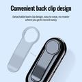 Mini videocamera C20 1080p con clip posteriore, registratore vocale, scheda da 128GB - Nero