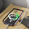 Power bank magnetico wireless C22 da 5000mAh con ricarica rapida USB-C da 20W - Nero