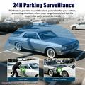C313 Dash Cam WiFi a 4 canali 1080p con telecamera posteriore - Registrazione interna/esterna - Nero