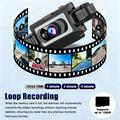 C313 Dash Cam WiFi a 4 canali 1080p con telecamera posteriore - Registrazione interna/esterna - Nero