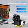 Caricabatterie wireless MagSafe pieghevole C53 Qi2 5-in-1