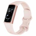 C68 Bracciale intelligente da 1.1" Slim Fitness Watch con monitoraggio della frequenza cardiaca - Oro / Rosa