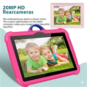 Tablet C8 Q88 Education Kids con Android 13 - Rosa