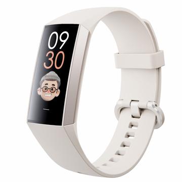 C80 Bracciale intelligente con schermo AMOLED da 1.1" per la temperatura corporea con monitoraggio della frequenza cardiaca, della pressione sanguigna e dell\'ossigeno nel sangue - Starlight