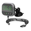 Display HUD per auto C80 6-in-1 con Bluetooth 5.3 e trasmettitore FM - Nero