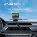 Display HUD per auto C80 6-in-1 con Bluetooth 5.3 e trasmettitore FM - Nero