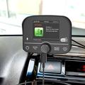 Ricevitore radio digitale DAB+ per auto C9 - Bluetooth 5.0, display touch, USB-C, trasmettitore FM e uscita AUX - Nero