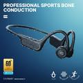 Auricolari wireless a conduzione ossea CAANKEI CBC15 con design a orecchio aperto - Nero