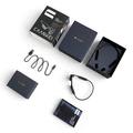Auricolari wireless a conduzione ossea CAANKEI CBC15 con design a orecchio aperto - Nero
