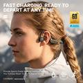 Auricolari wireless a conduzione ossea CAANKEI CBC15 con design a orecchio aperto - Nero