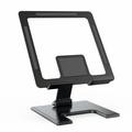 CCT17 Supporto per mini PC da tavolo pieghevole Supporto per tablet in metallo antiscivolo portatile Supporto per supporto da 1000 g Cuscinetto di carico - Appannamento