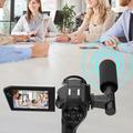 CD-V02 Videocamera 8K con WiFi e zoom ottico 8X - Nera