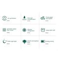CF-002T Raffreddatore d\'aria portatile da tavolo - USB, comandi touch, serbatoio da 480ml - Bianco