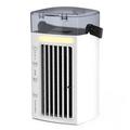 CF-002T Raffreddatore d\'aria portatile da tavolo - USB, comandi touch, serbatoio da 480ml - Bianco