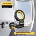 CH21 Supporto magnetico pieghevole portatile per telefono per tavolini di aerei/treni