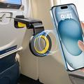CH21 Supporto magnetico pieghevole portatile per telefono per tavolini di aerei/treni