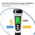 CL-M21 Misuratore digitale di cloro e temperatura dell\'acqua - Bianco