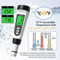 CL-M21 Misuratore digitale di cloro e temperatura dell\'acqua - Bianco