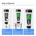 CL-M21 Misuratore digitale di cloro e temperatura dell\'acqua - Bianco