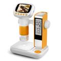 CM5 Microscopio digitale HD da 2 pollici per bambini - Arancione / Bianco