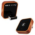 CP030-3 Adattatore wireless 2 in 1 per CarPlay e Android Auto - Arancione / Nero