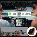 CP030-3 Adattatore wireless 2 in 1 per CarPlay e Android Auto - Arancione / Nero