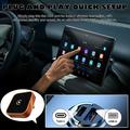 CP030-3 Adattatore wireless 2 in 1 per CarPlay e Android Auto - Arancione / Nero