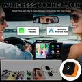 CP031-1 Adattatore wireless 2 in 1 per CarPlay e Android Auto - Arancione / Nero