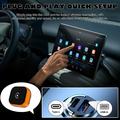 CP031-1 Adattatore wireless 2 in 1 per CarPlay e Android Auto - Arancione / Nero