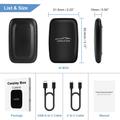 CP2B Car Video Box/CarPlay AI Box - 2+16GB, CarPlay wireless, Android Auto, Netflix, YouTube - Nero