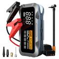 CY97 avviatore di emergenza per auto con compressore d'aria e power bank USB-A/USB-C - 10000mAh