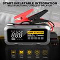 CY97 avviatore di emergenza per auto con compressore d\'aria e power bank USB-A/USB-C - 8000mAh