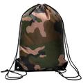 Zaino con coulisse mimetico / Borsa da ginnastica