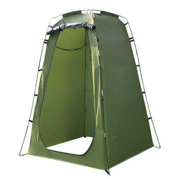 Doccia da Campeggio Portatile e Tenda Fasciatoio - 180cm - Verde Militare