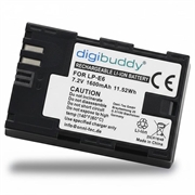 Batteria Canon LP-E6 - 1600mAh