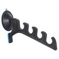 Supporto per canna da pesca per auto con ventosa - 4 slot