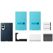 Custodia Samsung Galaxy Z Fold8 Carbon Magnet EF-KF971SNEGWW - Blu scuro