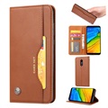 Custodia a Portafoglio per OnePlus 6T - Serie Card Set - Marrone
