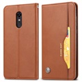 Custodia a Portafoglio per OnePlus 6T - Serie Card Set - Marrone